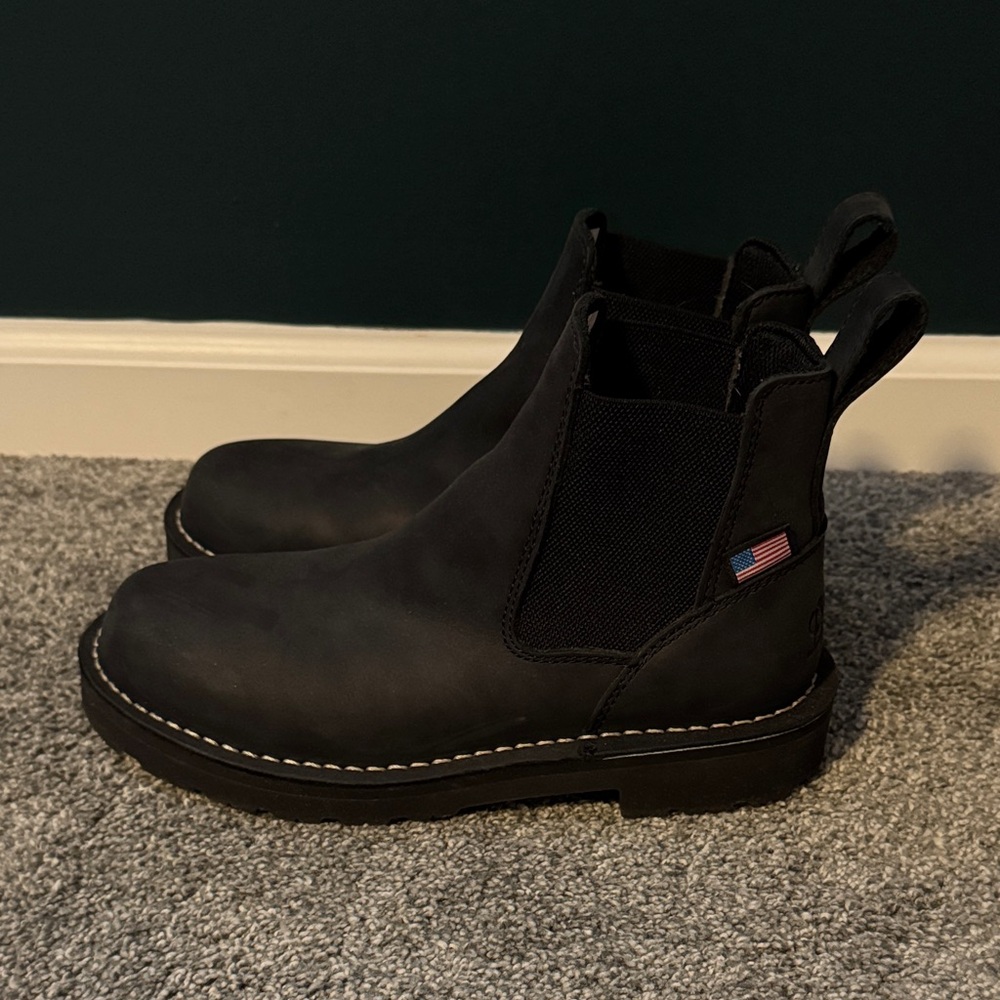 Danner Black Ankle Boots - Picture 2 of 6